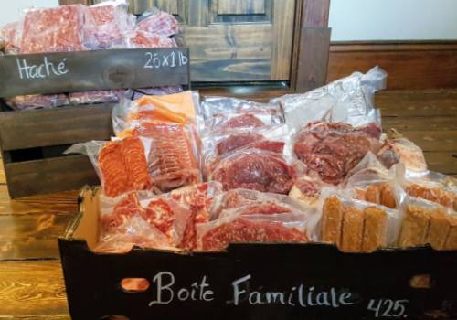 Boite Familiale Boeuf Angus (60 lbs)